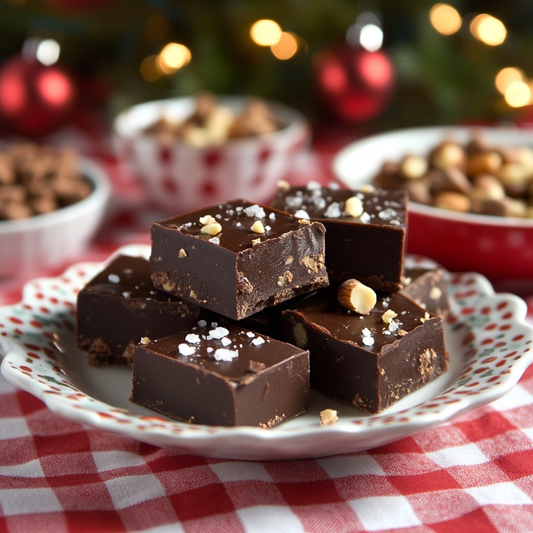 Simple Dark Chocolate Fudge