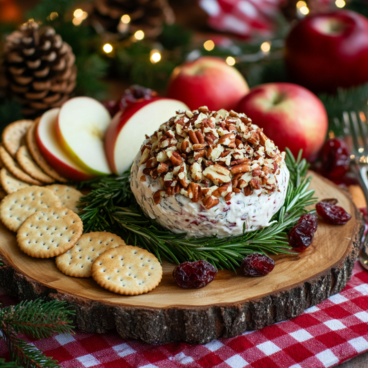 Cranberry Brie Cheese Ball