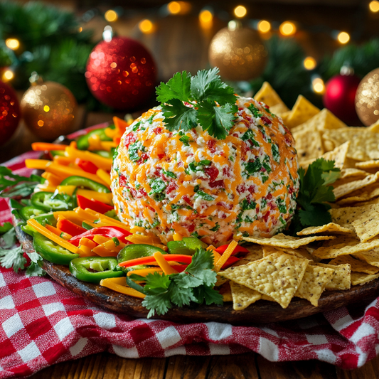 Sweet and Spicy Jalapeño Cheese Ball