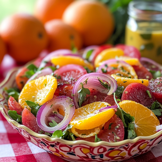 Citrus Salad with Grapefruit and Oranges