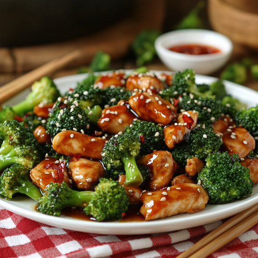 Chinese Chicken and Broccoli Stir-Fry