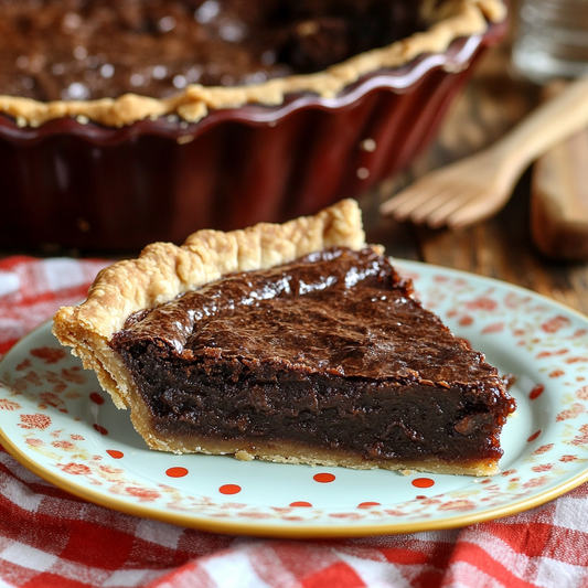 Gooey Brownie Pie