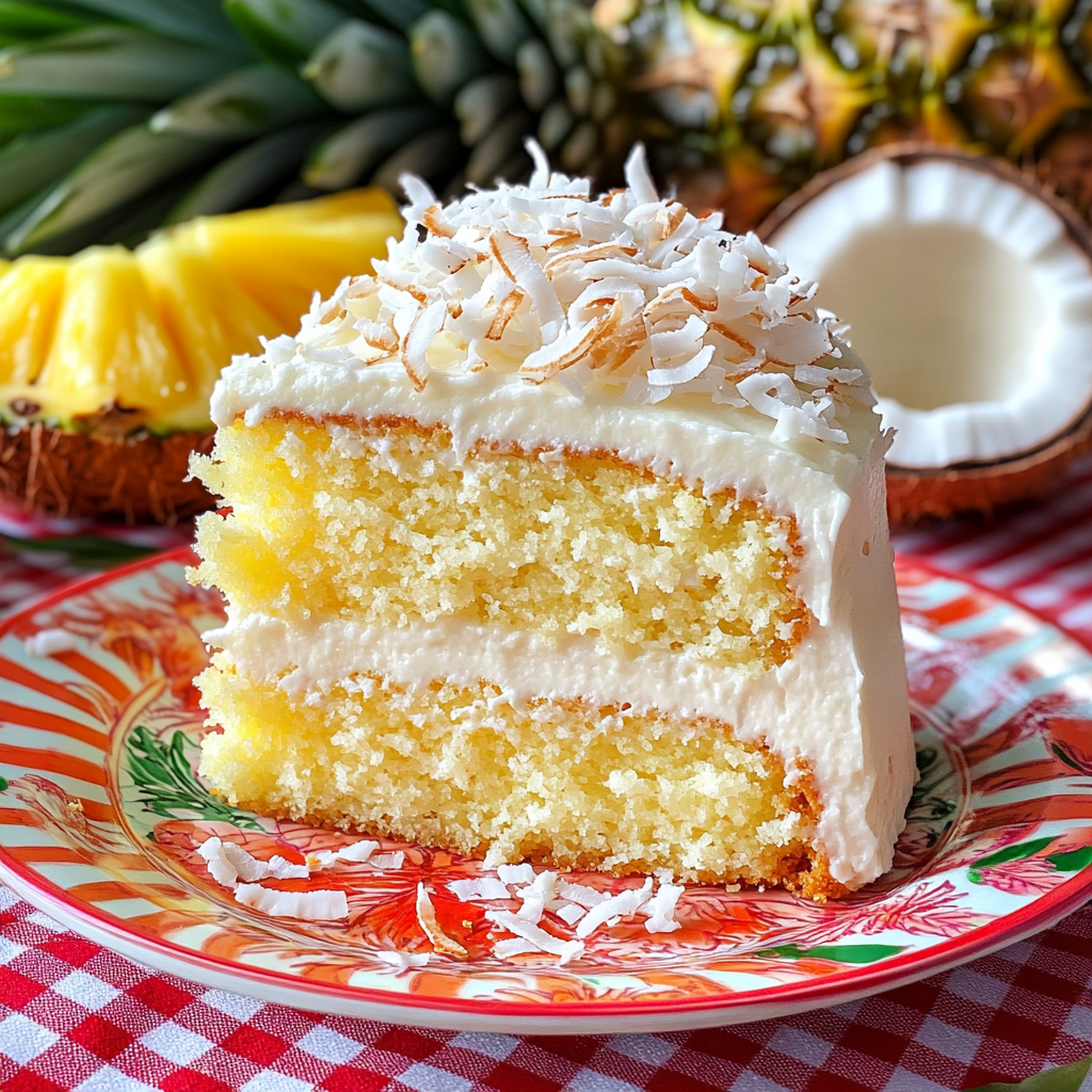 Pina Colada Cake Recipe