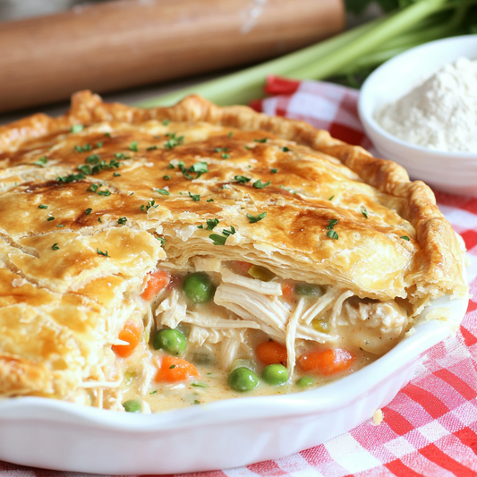 Chicken Pot Pie: A Comforting Classic with Homemade Crust