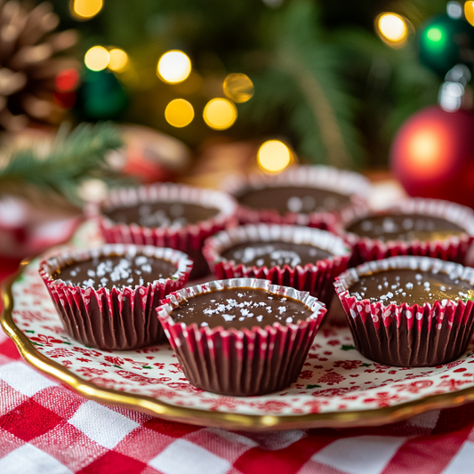 Salted Caramel Chocolate Mini Cups
