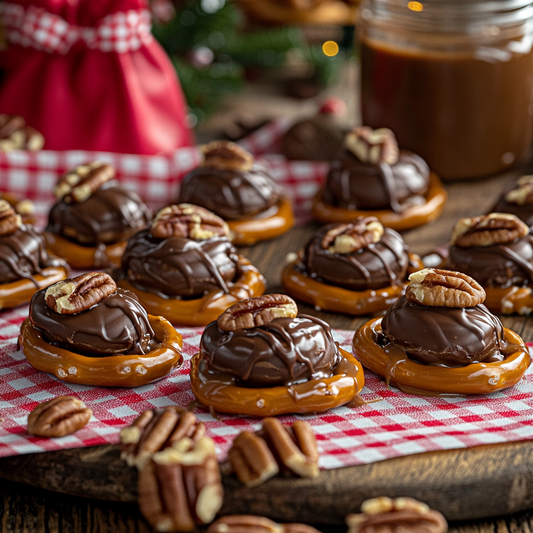 Easy Pretzel Turtles