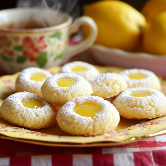 Lemon Thumbprint Cookies