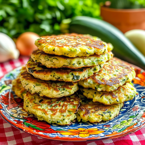 Pan Fried Zucchini Fritters Recipe - A Healthy and Crispy Snack for Any Meal