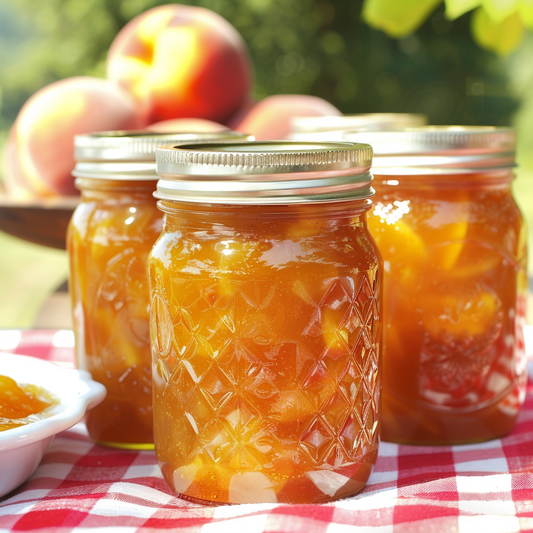 Capture the Sweet Juicy Essence of Summer with Homemade Peach Jam