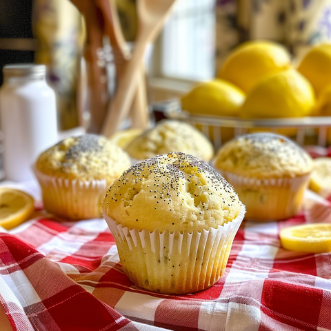 Perfectly Baked Lemon Poppy Seed Muffins: A Citrusy Delight