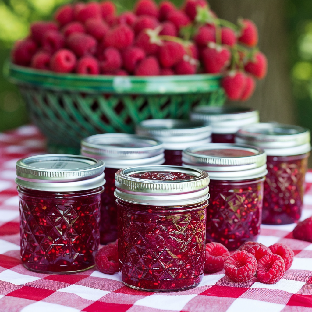 Delicious Raspberry Jam Recipes: Canned and Freezer Options