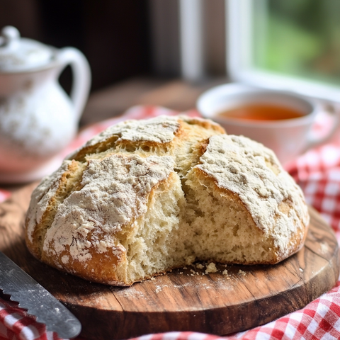 Traditional Irish Soda Bread Recipe – Easiest No-Yeast Bread with Just Four Ingredients