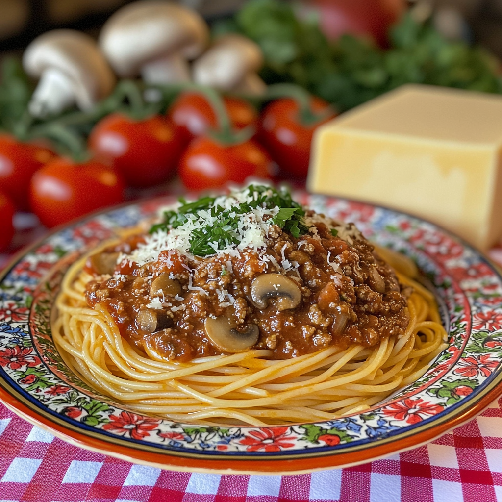 Spaghetti Sauce with Ground Beef or Turkey