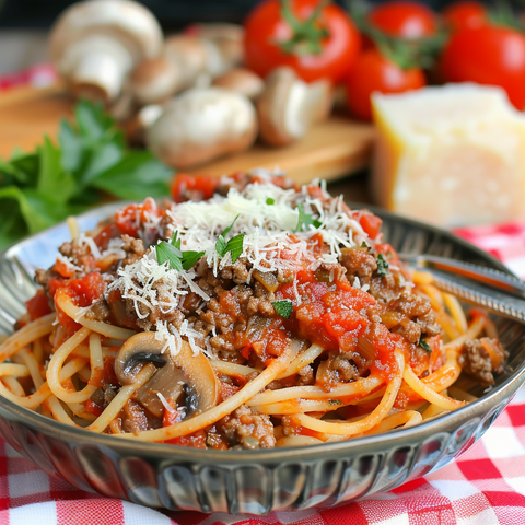 Easy Homemade Spaghetti Sauce with Ground Beef or Turkey - Perfect for Family Dinners and Gatherings