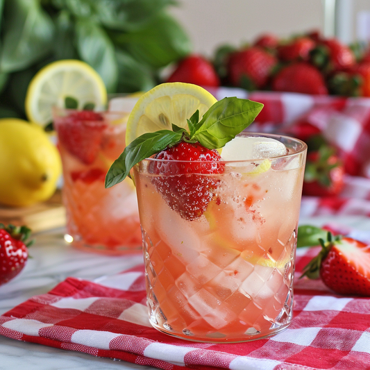 Strawberry Basil Lemonade Recipe – Refreshing and Flavorful Summer Drink