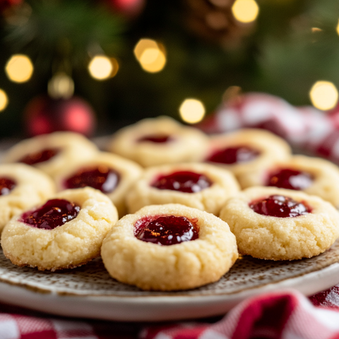 Classic Thumbprint Cookies