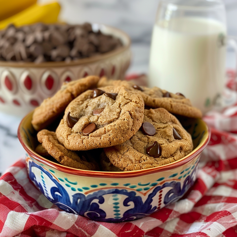 Vegan Chocolate Chip Cookies – Classic, Chewy, and Dairy-Free!