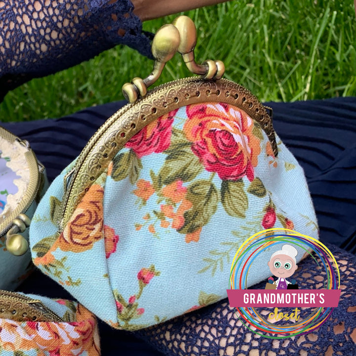 Grandmother's Vintage Style Coin Purse