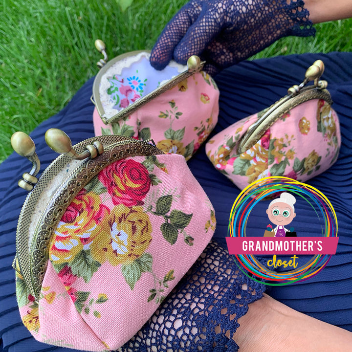 Grandmother's Vintage Style Coin Purse