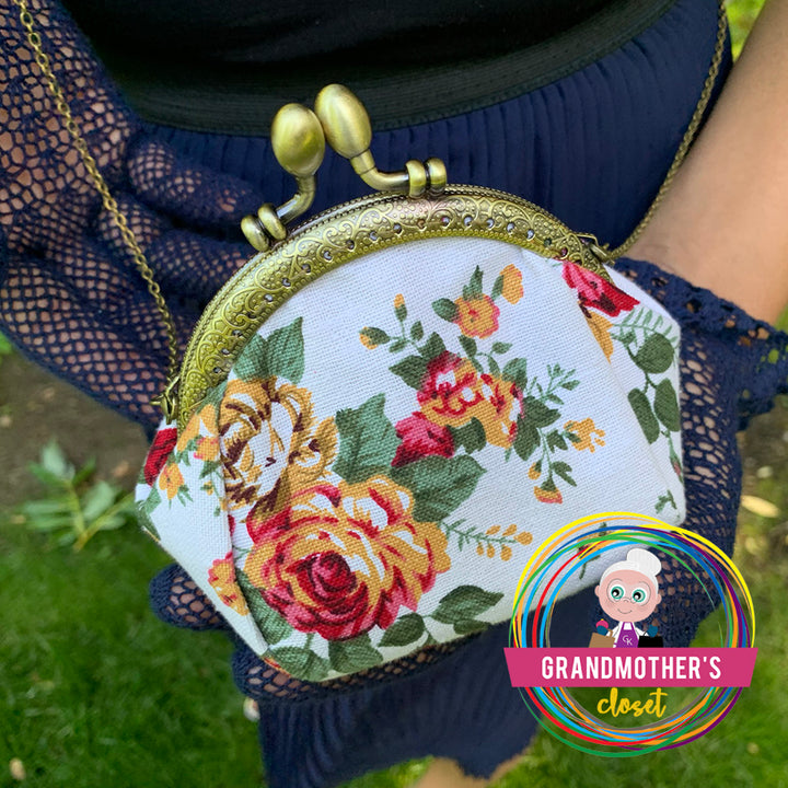 Grandmother's Vintage Style Coin Purse