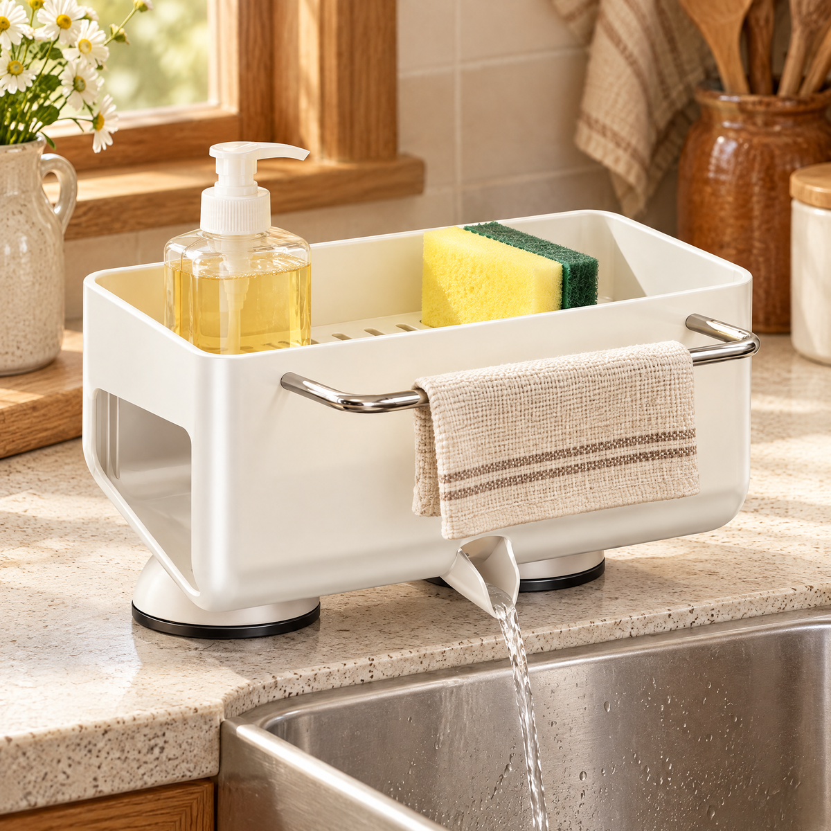Airy Draining Sink Rack story: Airy Draining Sink Rack — the everyday setting
