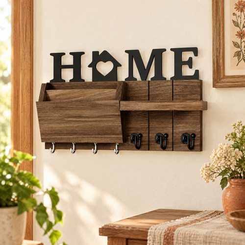 Arrival Home Key Rack hero: Arrival’s exact mail slots and attached hook arrangement