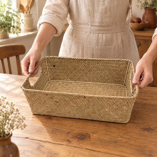 Basket Woven Bread Basket use: Basket Woven Bread Basket — a suitable use routine