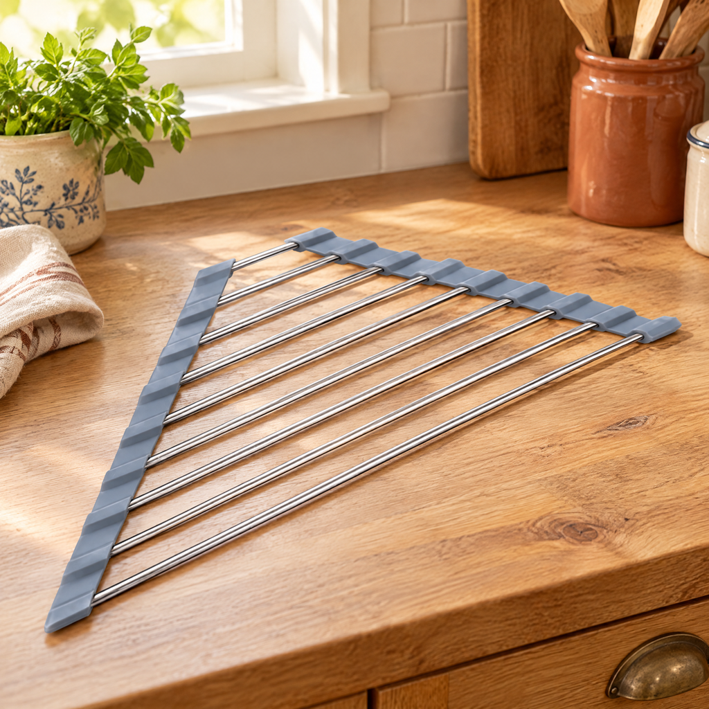 Bridge Corner Drying Rack detail: Bridge Corner Drying Rack — the exact physical details
