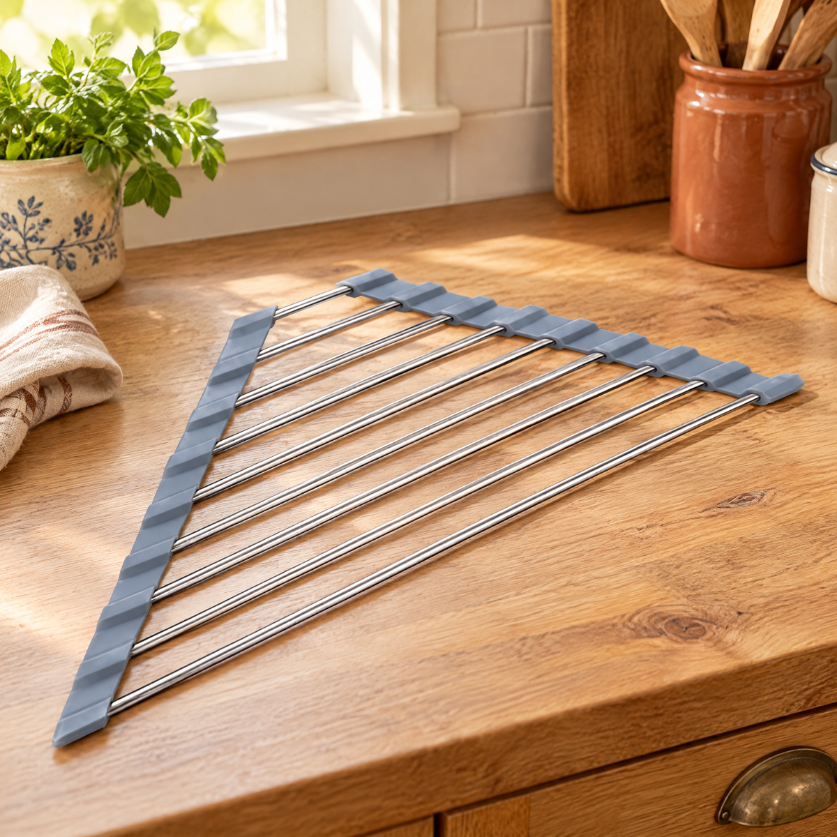 Bridge Corner Drying Rack detail: Bridge Corner Drying Rack — the exact physical details