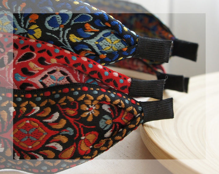 Sweet Embroidered Headbands