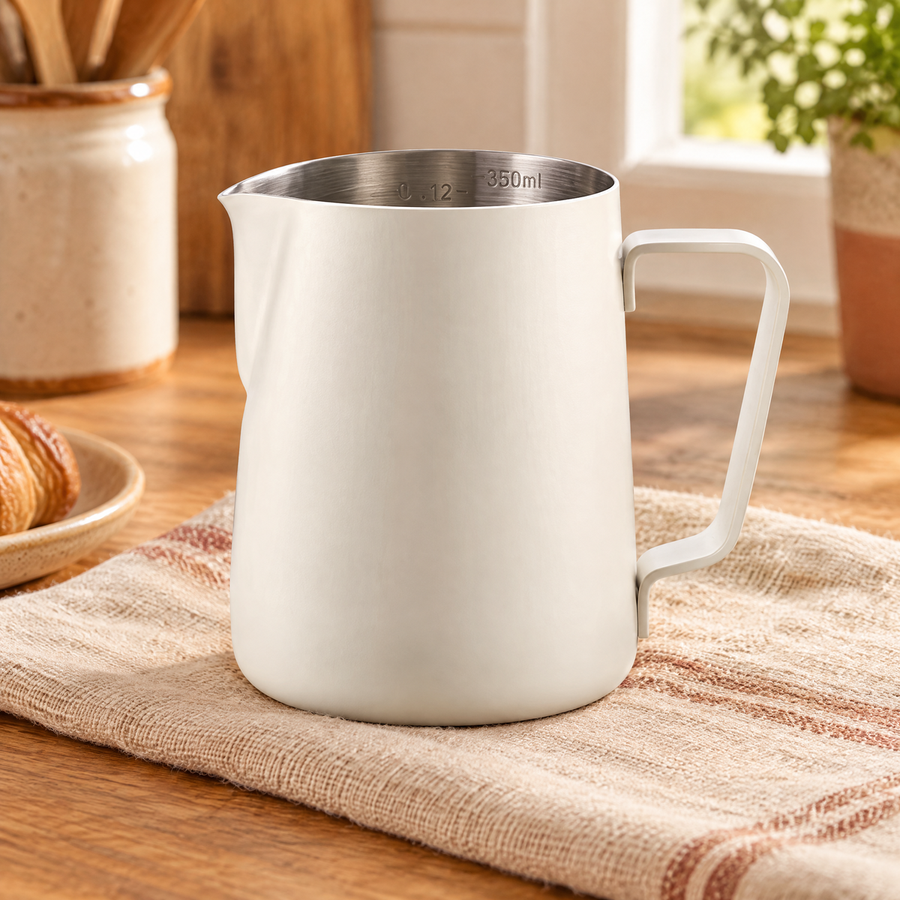 Cream Milk Pitcher: tilt, pour and clean