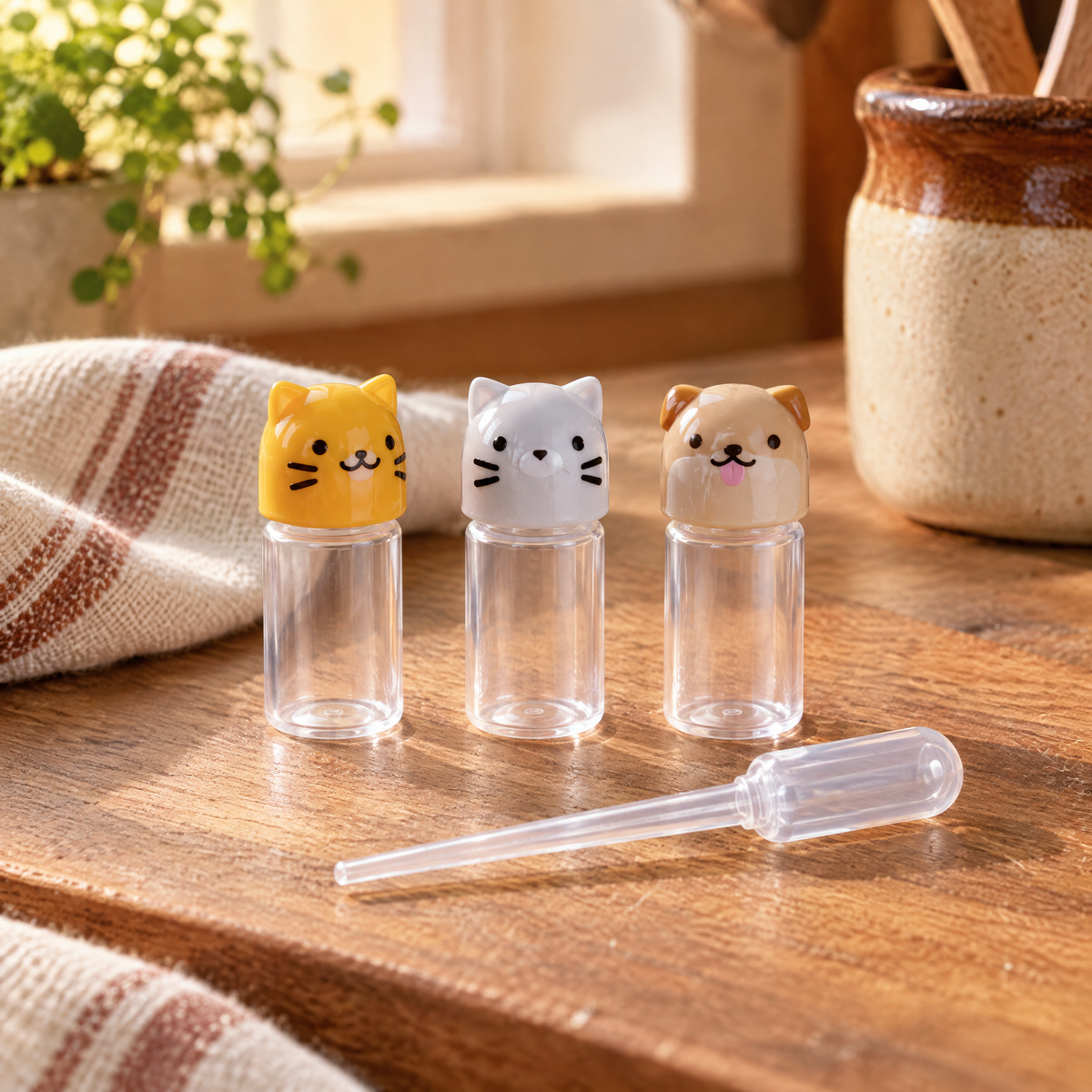 Drop Mini Sauce Bottle Set — the exact physical details