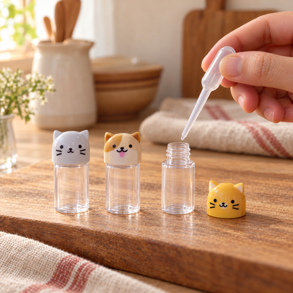 Drop Mini Sauce Bottle Set use: Drop Mini Sauce Bottle Set — a suitable use routine