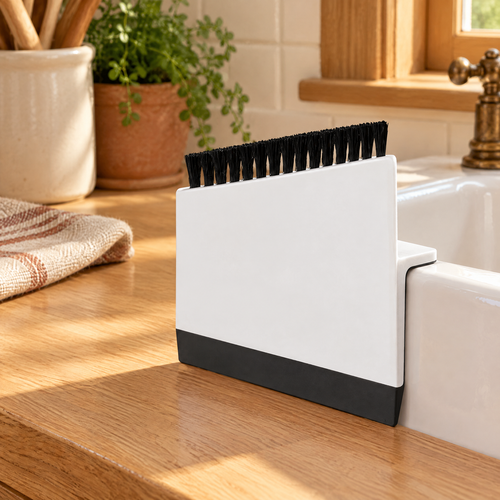 Edge Sink Sweep use: A small sink-side brush stroke with Edge