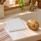 Garden Produce Brush story: Garden before the chopping board