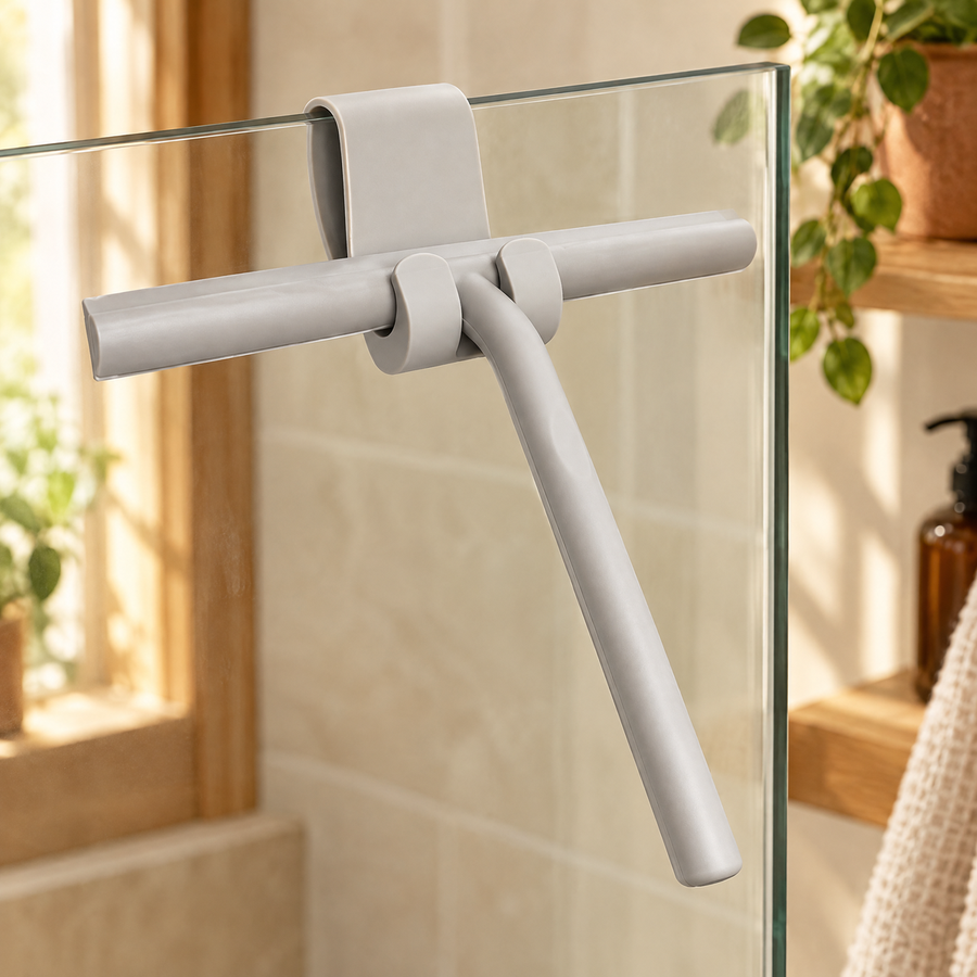 Glide matching silicone hook cradling its grey blade