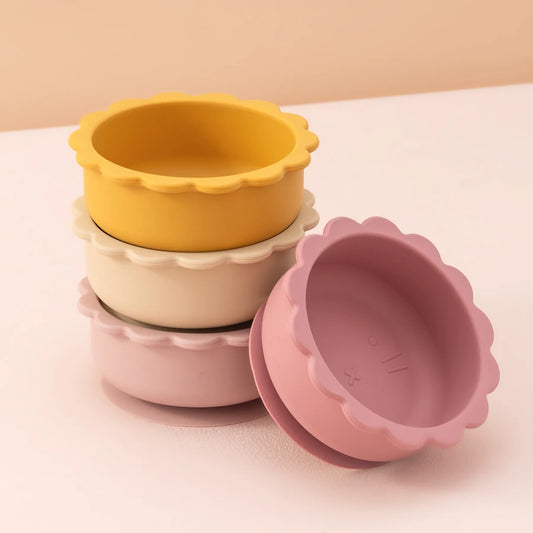 No-Mess Silicone Suction Baby Bowl