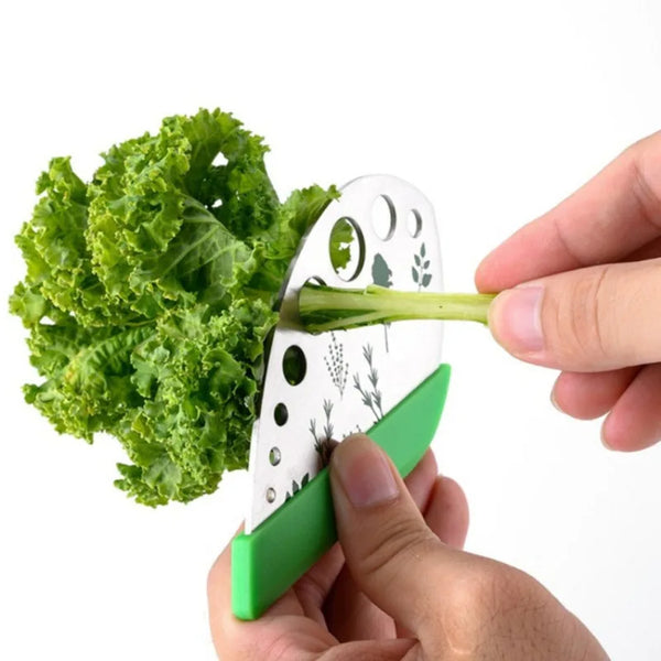 Herb Helper: Leafy Green Stripper & Cutter