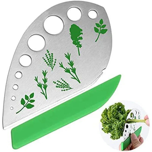 Herb Helper: Leafy Green Stripper & Cutter