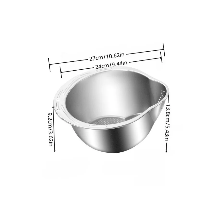 Stainless Steel Washer Strainer Bowl