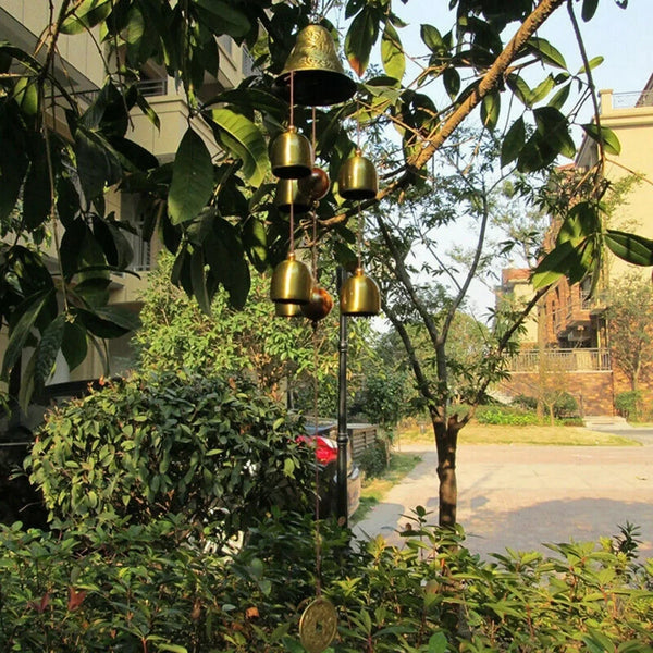 Lucky Seven Bells Feng Shui Wind Chime