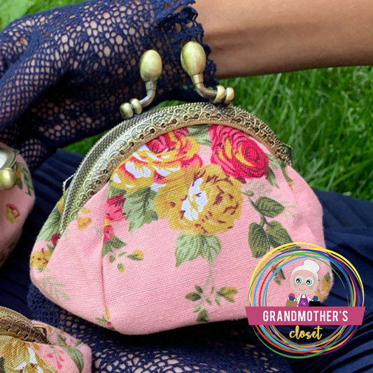 Grandmother's Vintage Style Coin Purse