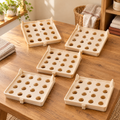 Layer Shirt Tray Set hero: Layer’s five exact apricot shirt trays