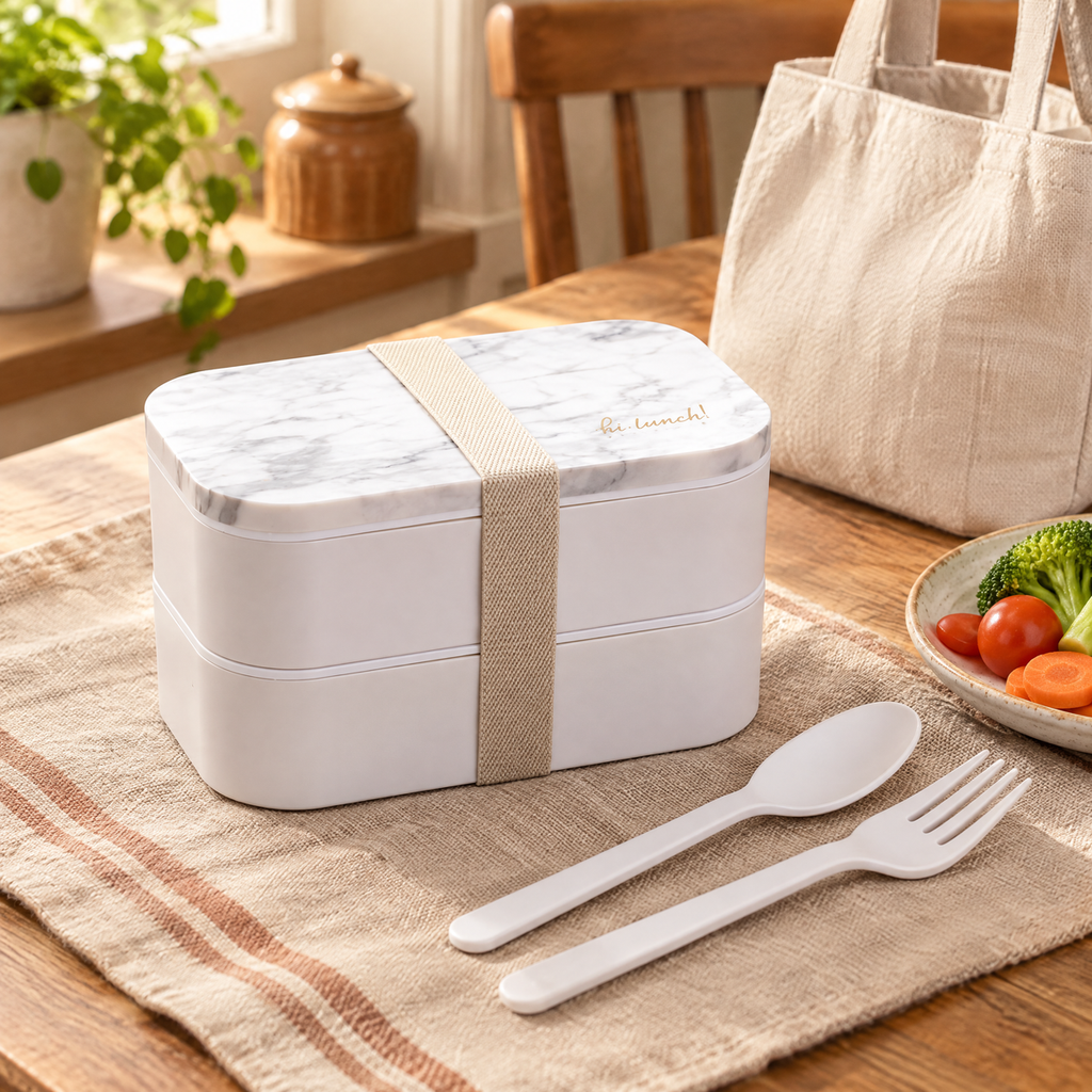 Layer Two-Tier Bento Box story: Layer Two-Tier Bento Box — the everyday setting