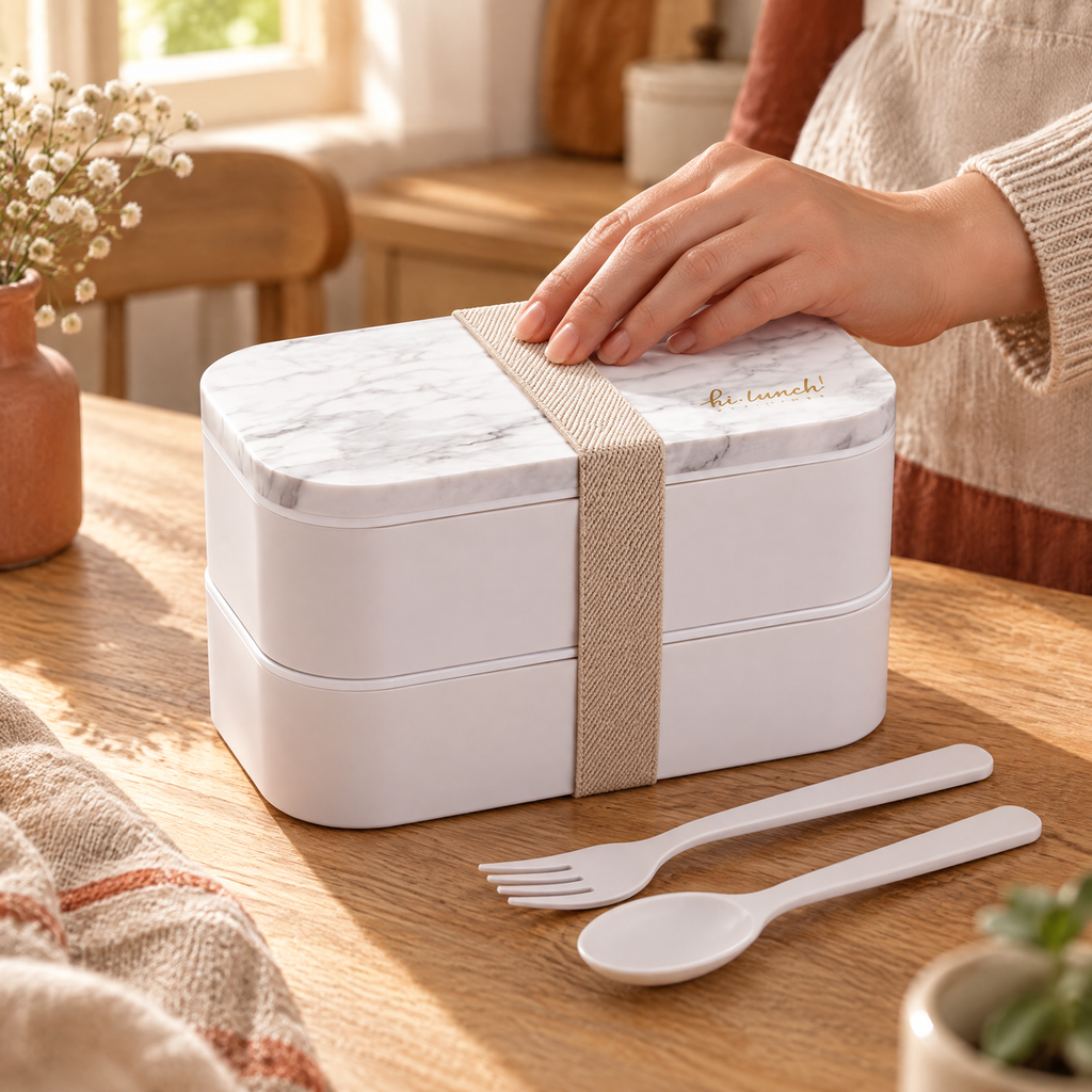 Layer Two-Tier Bento Box use: Layer Two-Tier Bento Box — a suitable use routine