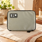 Link Cable Pouch hero: Link’s exact muted-grey exterior and icon patch