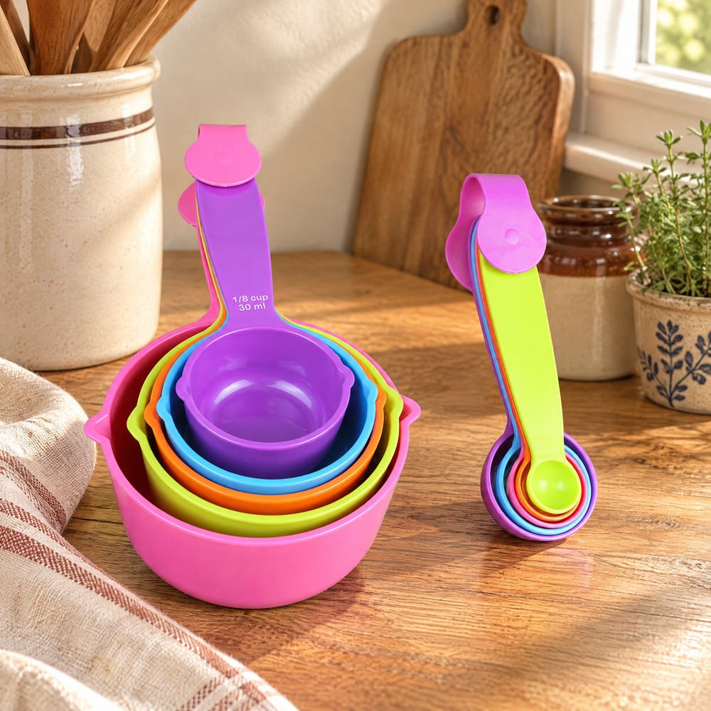 Measure Cups and Spoons Set
