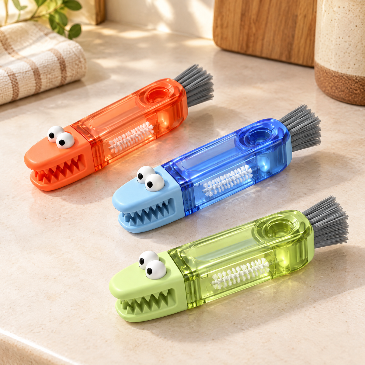 Nib Cup Brush Trio hero: Nib’s exact three-colour cup-detail set
