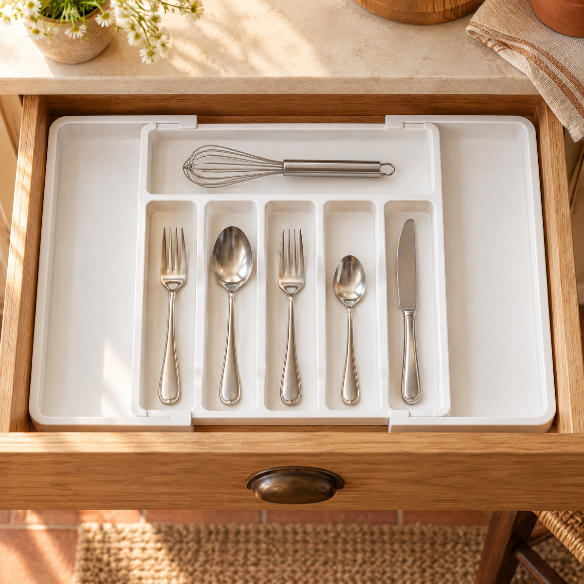 Order Expandable Cutlery Tray story: Order Expandable Cutlery Tray — the everyday setting