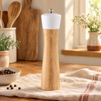 Pepper Wooden Manual Mill hero: Pepper Wooden Manual Mill: the selected white-cap mill